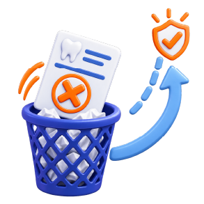 Dental claim denial appeal icon